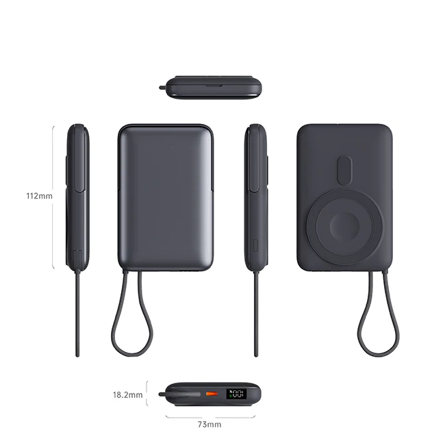 Mini Power Banks 10000mAh Wireless factory